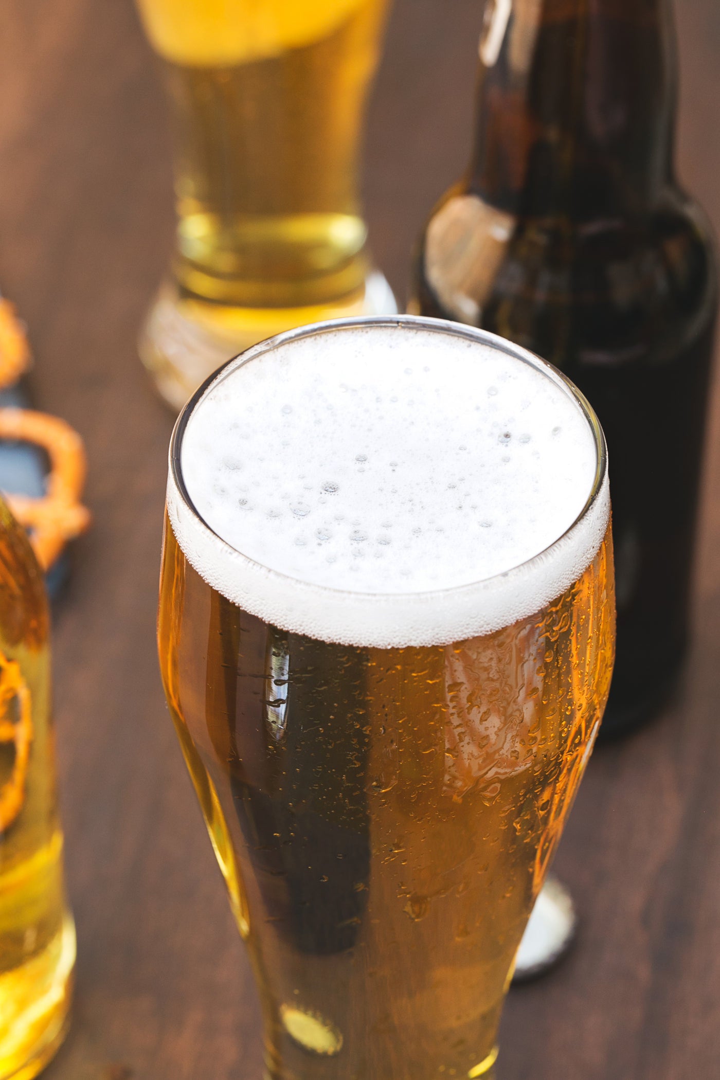 Craft Pint Glass — Set of 4 in use